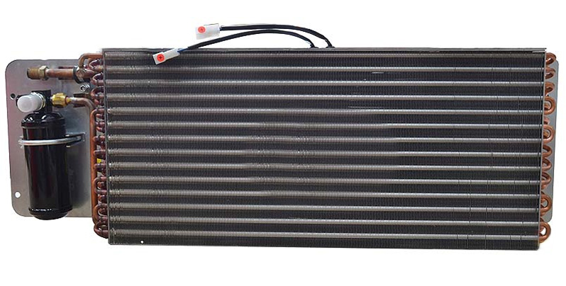 CONDENSEUR COMPLET (DESHYDRATEUR - VENTILATEUR x2)