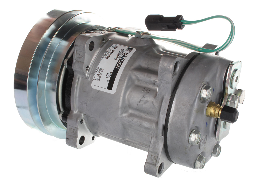 [CP023A] COMPRESSEUR CATERPILLAR TYPE SANDEN SD7H15 - N°4640/4658/8066/4301/4769