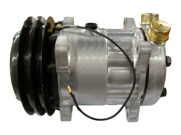 [CP045] COMPRESSEUR SD508 ROTAL VERT 2G 12V 152MM R12