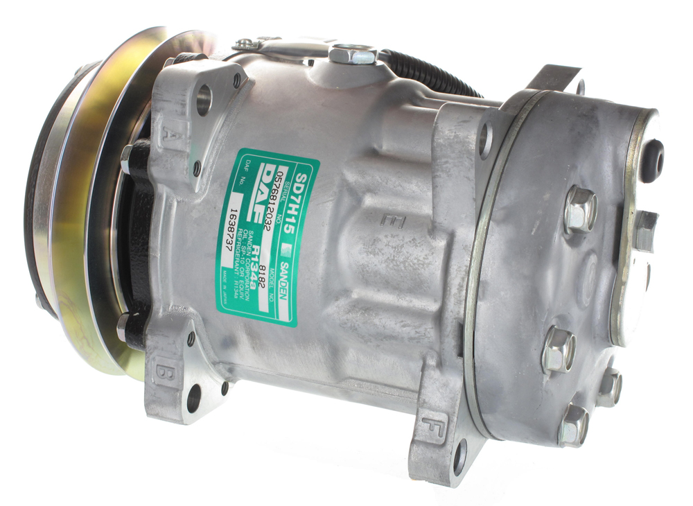 COMPRESSEUR DAF - SANDEN 7H15 - N°8182/7856/8051/8120