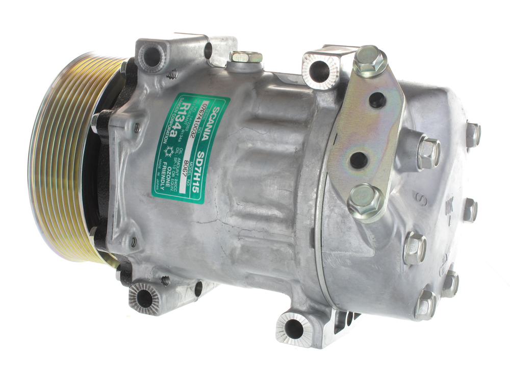 [CP095A] COMPRESSEUR SCANIA TRUCK SANDEN 7H15 N°7889/7980/8067