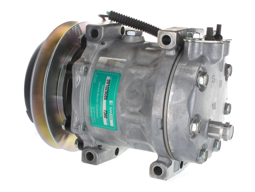 COMPRESSEUR NEW HOLLAND ET KOBELCO - SANDEN SD7H13 - N°7360