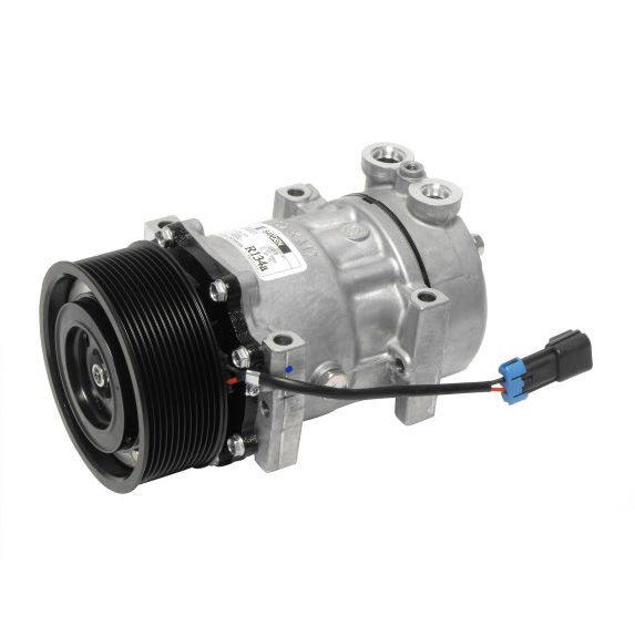 [CP203] COMPRESSEUR SANDEN SD7H15 N°4147/4001   D119mm PV8 24V  Pour DAF XF 106