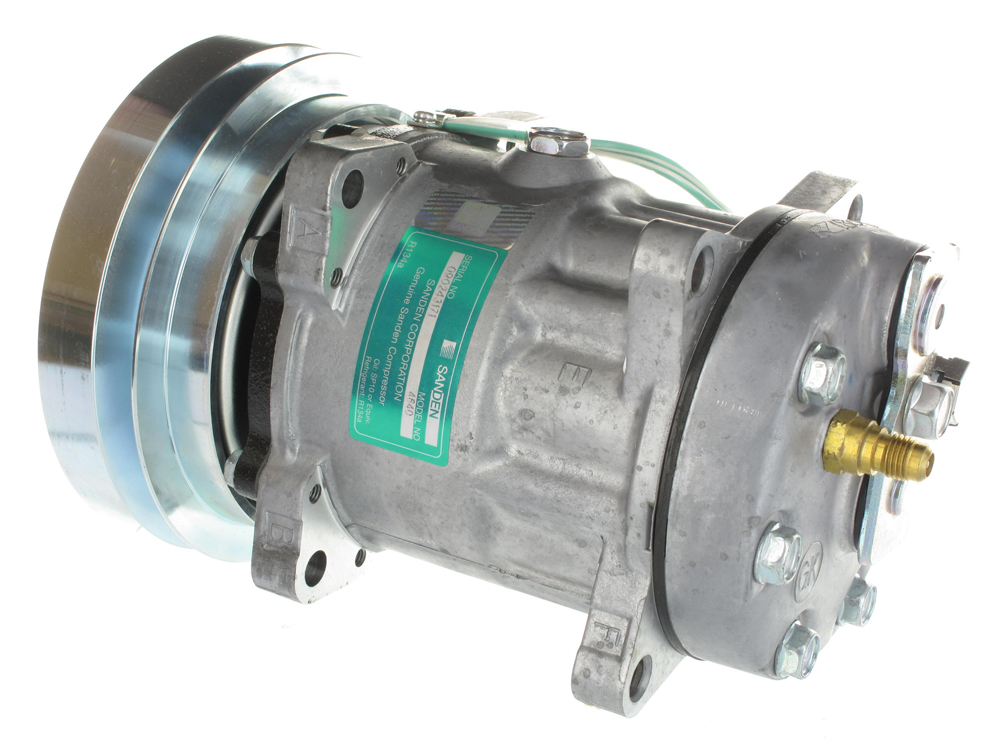 [CP238A] COMPRESSEUR CATERPILLAR D6R -TYPE SANDEN SD7H15 - N°7990/4479/4640/8066