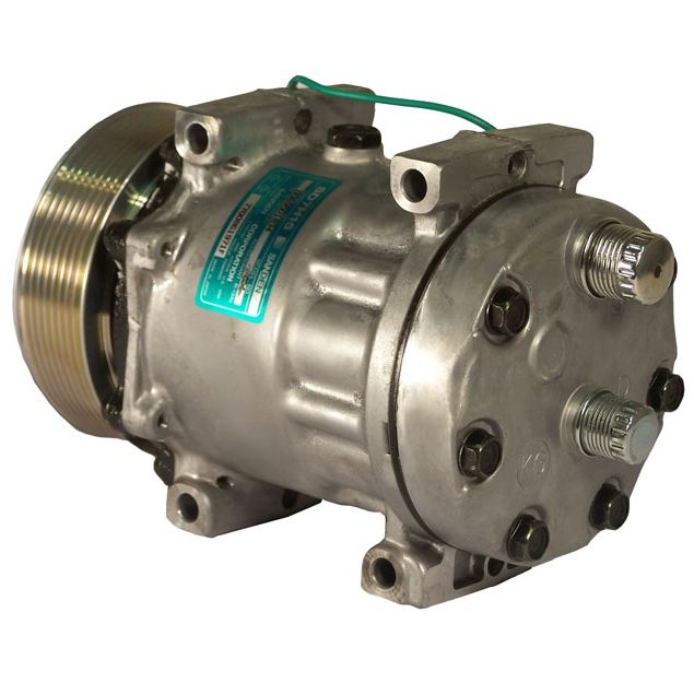 COMPRESSEUR SANDEN SD7H15 N°8262   PV8 D123mm CULASSE KH  24V
