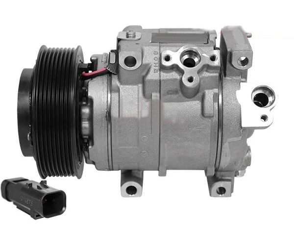 [CP376] COMPRESSEUR DENSO 10SRE18C PV8 125 mm Brides (PAD) 24V