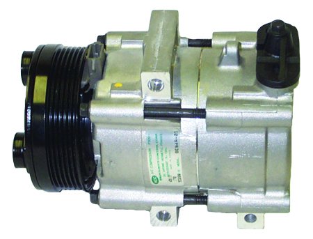 [CP475] COMPRESSEUR TYPE FS10 (HCC FX15) D125mm PV6 PAD - 3 Fixations transversales  12V