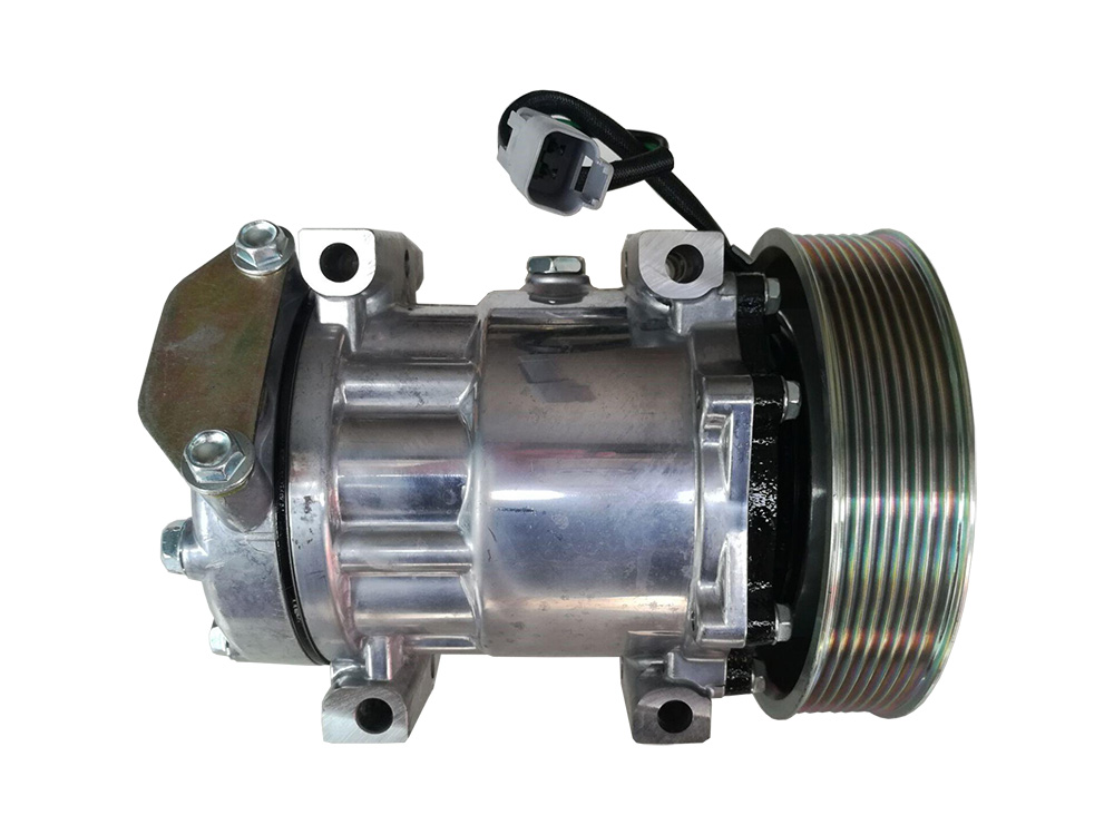 [CP549] COMPRESSEUR SANDEN - 7H15 - PV8 - 152mm - Pad - WR - 24V