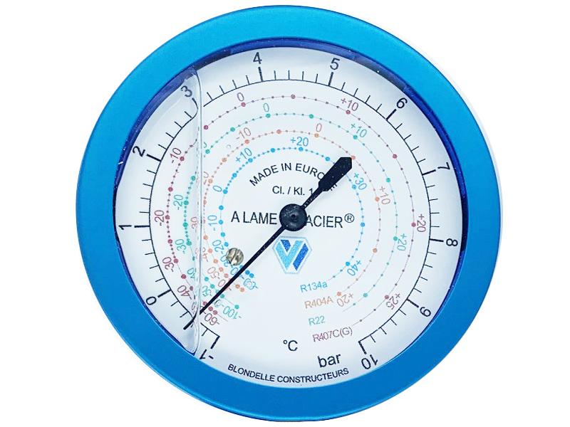 MANOMETRE BP D63   (connectique arrière)