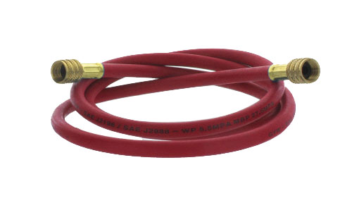 [MA224R] FLEXIBLE DE CHARGE 3/8 1.8M ROUGE