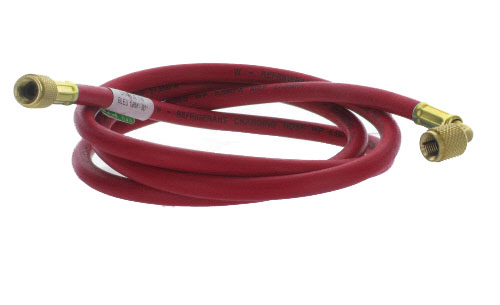 [MA226R] FLEXIBLE DE CHARGE ROUGE 1/4  45° 5000mm