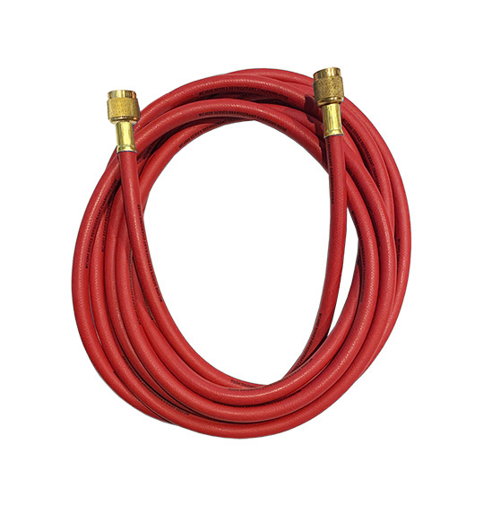 FLEXIBLE DE CHARGE 1/4 ROUGE 4 METRES DROIT