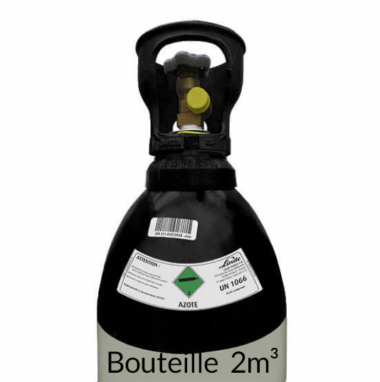 BOUTEILLE AZOTE  - 4,5 MOBIL  - Linde - 2m3