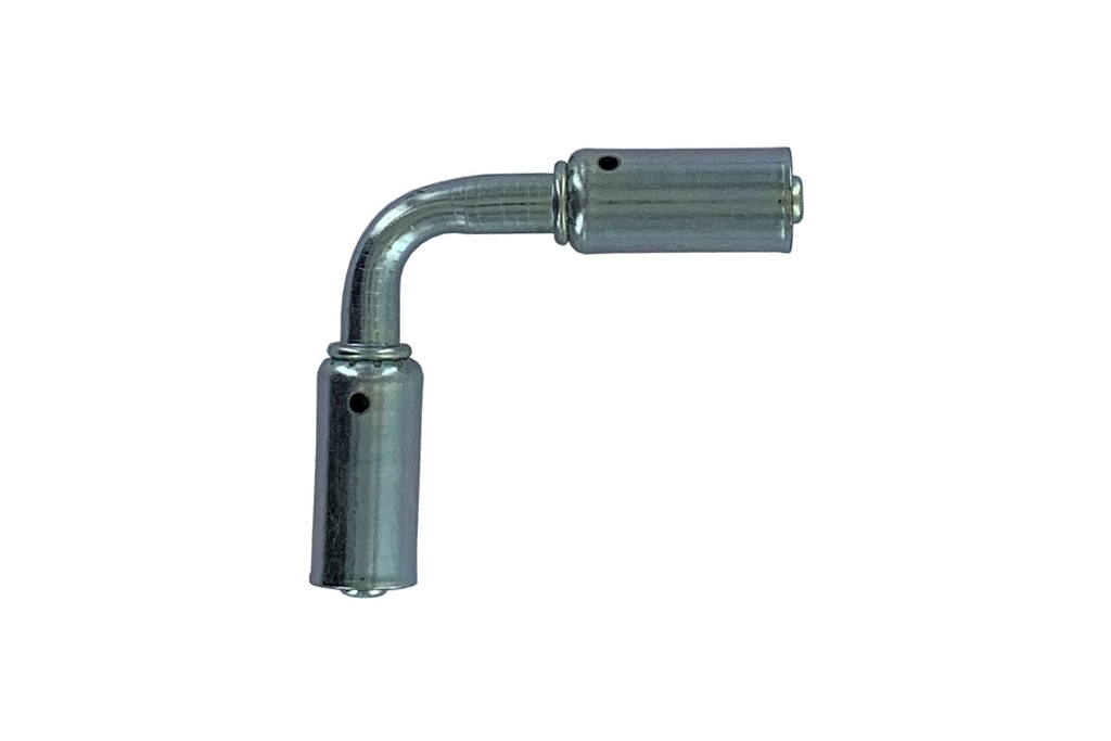 [MAC0306R] MANCHON M6 90° RED