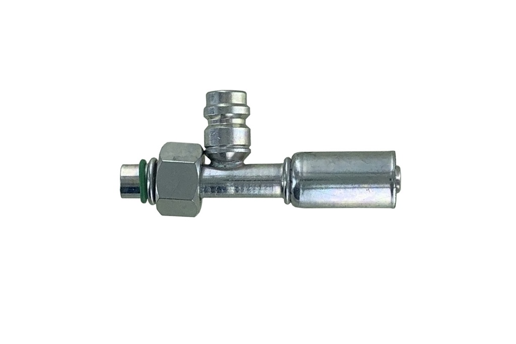 [RAC0208R] RACCORD DROIT ORING +PC R134 M8