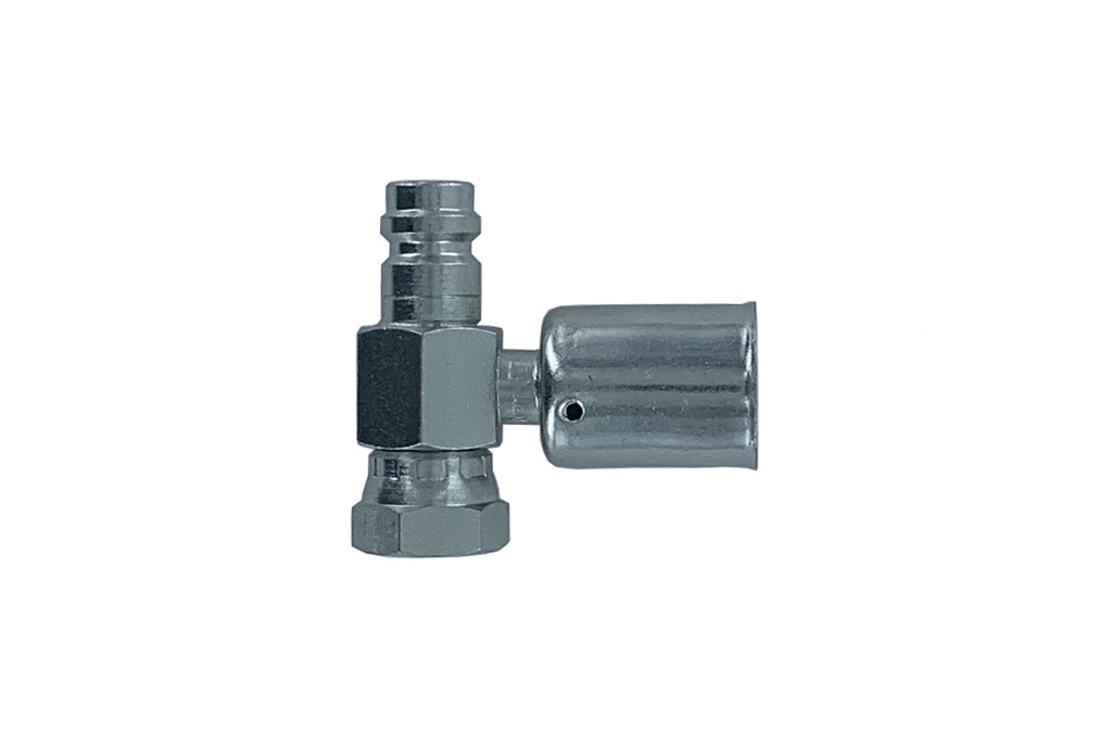 [RAC0708C] ACIER FEM ORING PRISE 134  M8 COMPACT